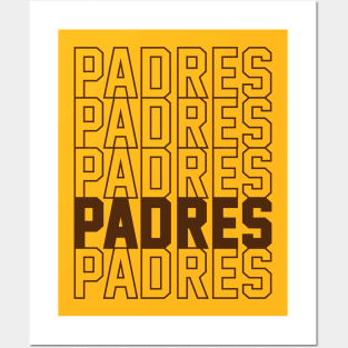 PADRES Posters and Art